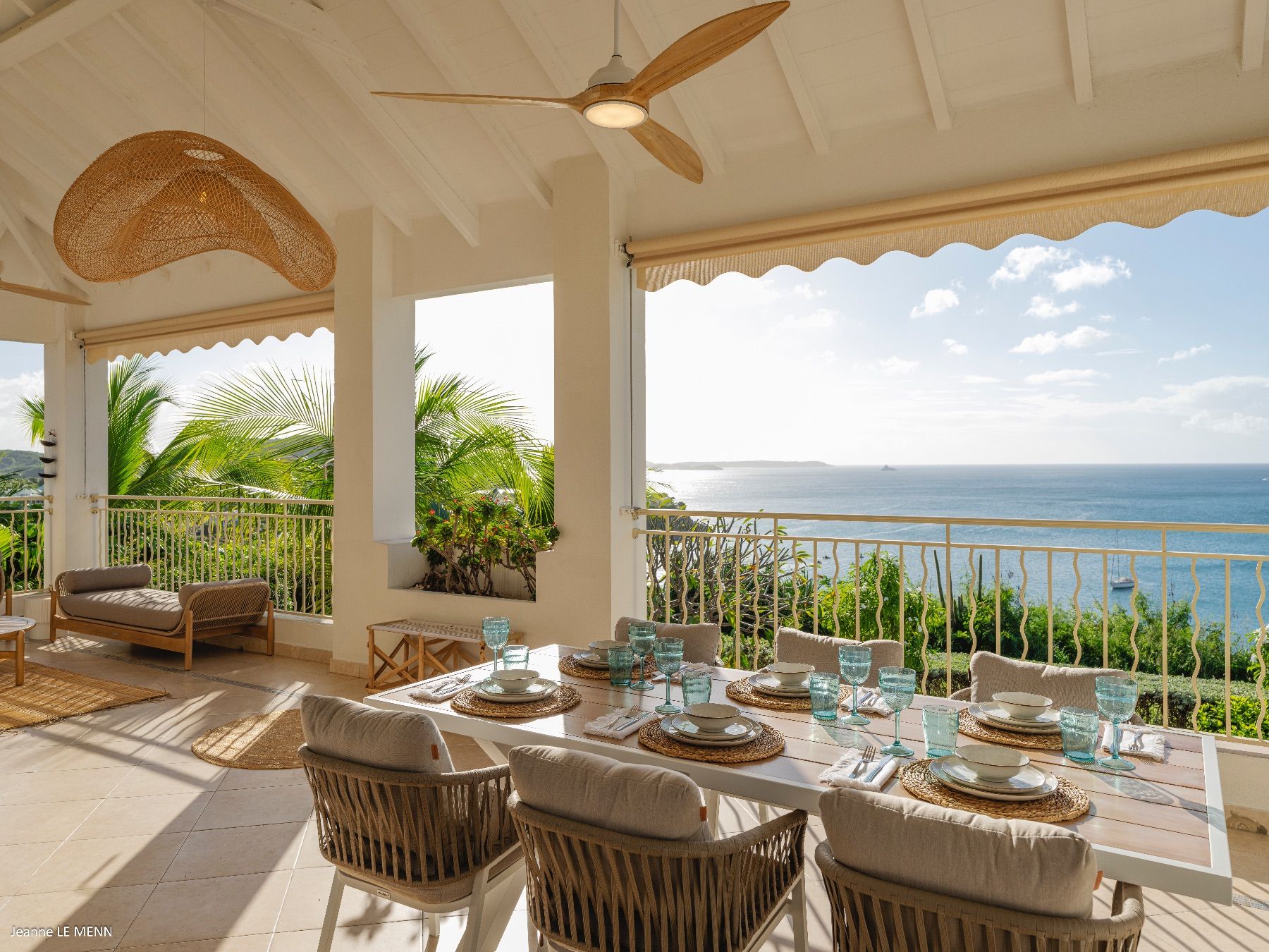Alfresco Dining on the terrace